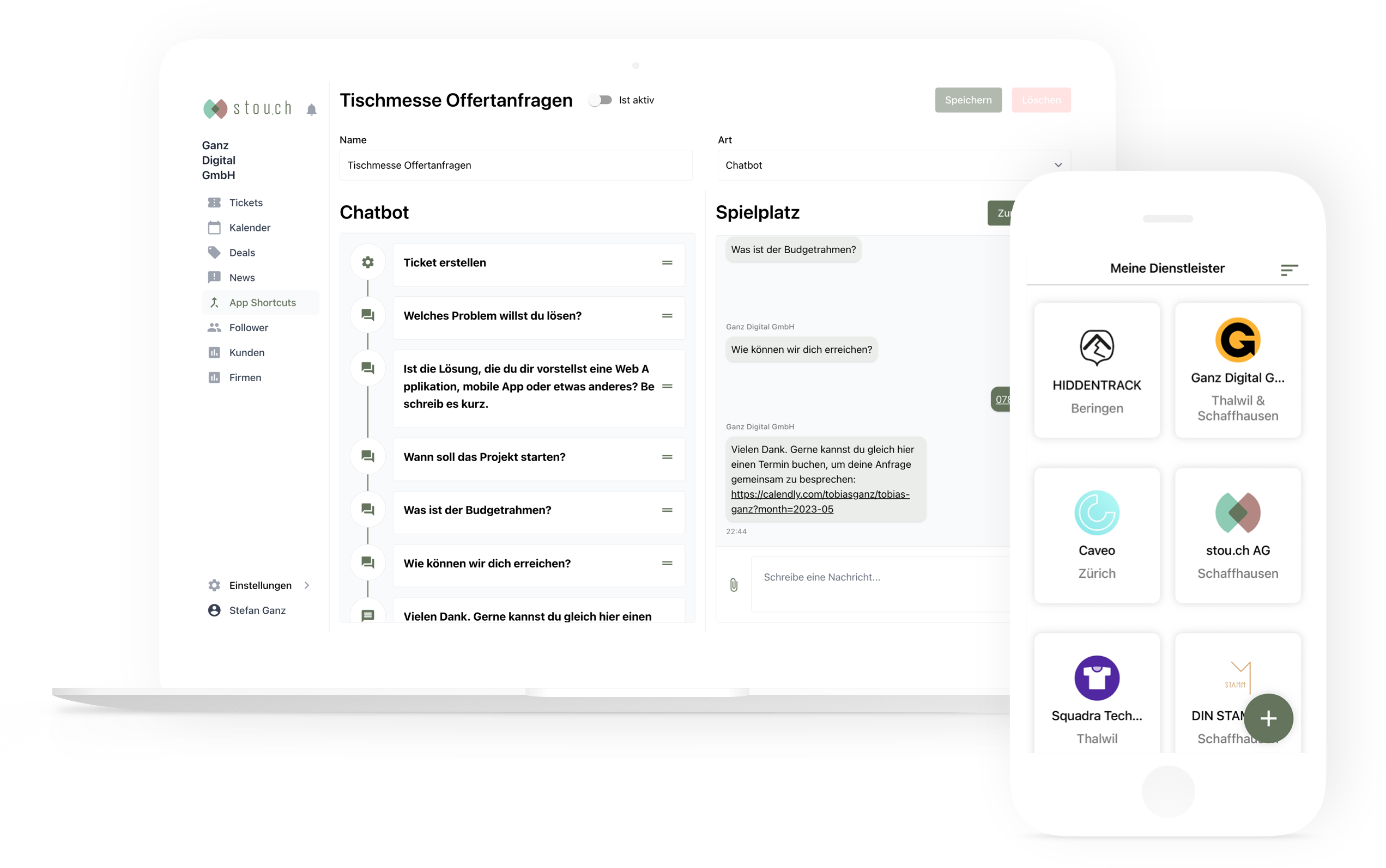 Die Kunden-Plattform für KMUs